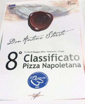 Vignanello - Riconoscimento per il pizzaiolo Daniele Pacelli