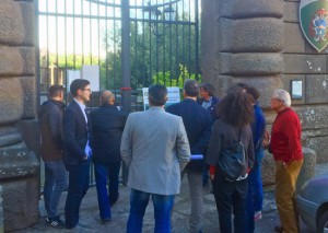Soriano nel Cimino - Palazzo Chigi Albani chiuso