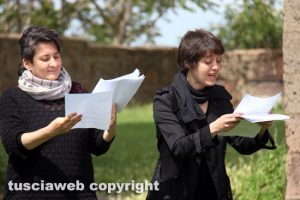 Sara Grimaldi e Michela Benedetti della Banda del racconto