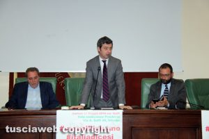 Fabio Melilli, Andrea Orlando e Andrea Egidi