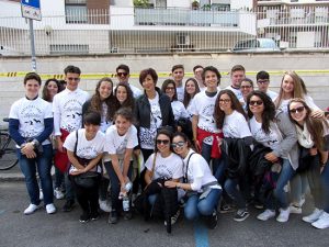 I ragazzi del Cardarelli alla notte bianca della legalità