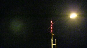 Riaccese le luci sulla Roma-Fiumicino 