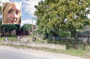 Roma - 22enne carbonizzata - Il luogo dell'incidente - Nel riquadro Sara Di Pietrantonio