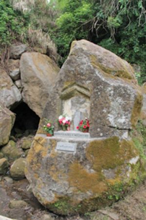 Bassano in Teverina - La statua della Madonna del cacciatore