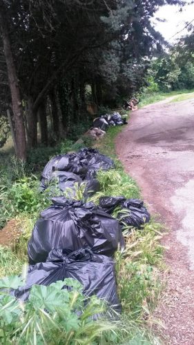 Viterbo - Bonificata la discarica in strada Capretta