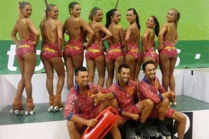 Sport - Pattinaggio - Marika Fontana con il Roma roller time