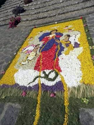 Lubriano - L'infiorata