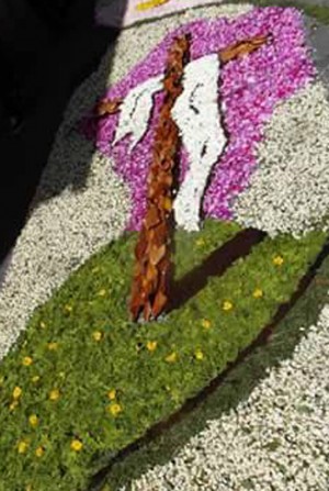 Lubriano - L'infiorata