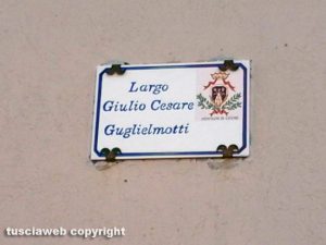 Montalto di Castro - Largo intestato a Giulio Cesare Guglielmotti