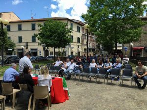 Chiusi - L'incontro con Giuseppe Fioroni e Luisa Ciambella