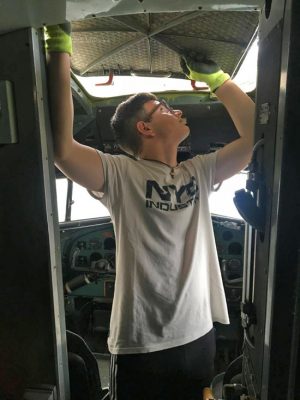 Gli studenti del da Vinci al Museo storico dell'aeronautica militare di Vigna Di Valle