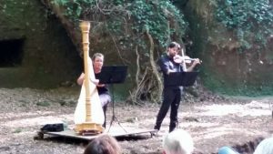 Ischia di Castro - Concerto di arpa e violino all'eremo di Poggio Conte