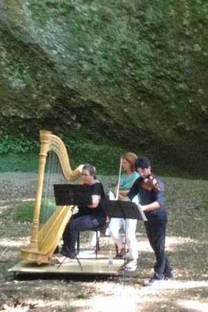 Ischia di Castro - Concerto di arpa e violino all'eremo di Poggio Conte