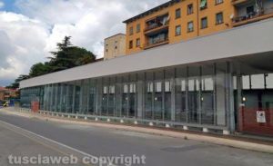 Viterbo - La pensilina al Sacrario