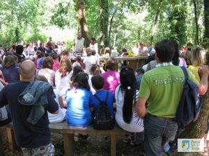 Calcata - Parco del Treja - Un momento del progetto Equilibri Naturali