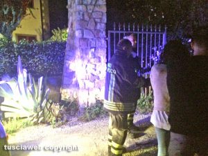 Viterbo - Zona viale Trieste - I vigili del fuoco intervenuti per la presenza di un cinghiale