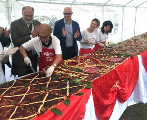 Riccardo Valentini e Mauro Mazzola alla Festa delle ciliegie di Celleno