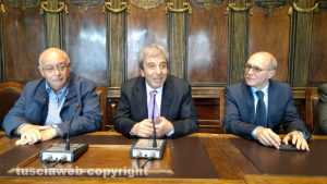 Viterbo - Mario Quintarelli, Antonio Delli Iaconi e Marco Bianchi
