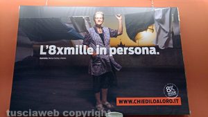 Torino - I manifesti con Gabriella alla stazione di Porta Nuova