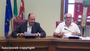 Viterbo - Consiglio provinciale - Fainelli e Mazzola
