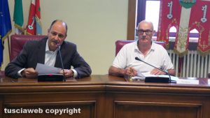 Viterbo - Consiglio provinciale - Fainelli e Mazzola