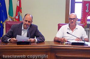 Viterbo - Consiglio provinciale - Fainelli e Mazzola