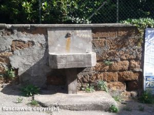 La fontanella a Cura di Vetralla