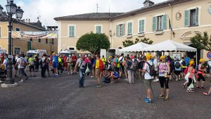 Acquapendente - Francigena marathon - L'arrivo a San Lorenzo Nuovo
