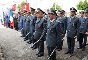 Finanza - Medaglia al valor militare ad Amedeo Pierandi - La cerimonia