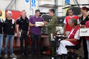 Viterbo - I ragazzi dell’Asia   in visita all'Aves