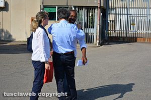 Rudy Guede fuori dal carcere di Mammagialla
