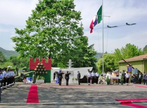 Taglio del nastro per il centro logistico munizionamento