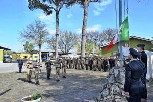 Taglio del nastro per il centro logistico munizionamento