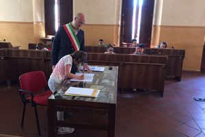 Civita Castellana - Gli studenti del Rodari “Sindaci per un giorno”