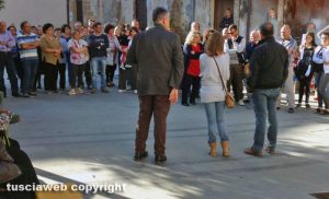 Protesta a Civitella Cesi