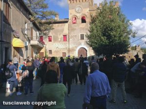 Protesta a Civitella Cesi