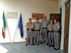 Lubriano - Forestale - L'inaugurazione della nuova stazione