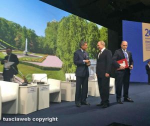 San Pietroburgo - Putin al Global energie prize
