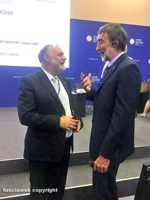 San Pietroburgo - Riccardo Valentini al Global energie prize
