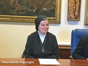 Suor Francesca Pizzaia, superiora del monastero di S. Rosa
