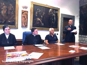 Suor Francesca Pizzaia, don Luigi Fabbri, Massimo Mecarini, don Emanuele Germani