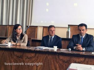La conferenza alla Camera di Commercio - Raffella Cerica, Domenico Merlani, Francesco Monzillo