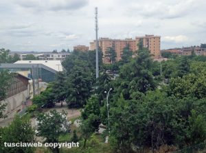 Viterbo - Ripetitore telefonico al Murialdo
