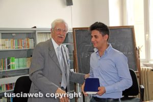 Viterbo - Premio Alessandro Vismara - Il vincitore Francesco Lippolis