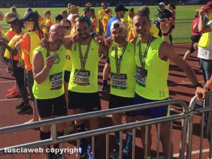 Vittorio Bonini, Massimo Rondini, Marco e Andrea Laurenti a Stoccolma