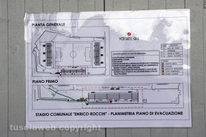 Sport - Calcio - Viterbese - Lo stadio Enrico Rocchi