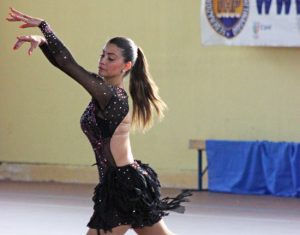 Sport - Pattinaggio - Un'atleta della Stella Azzurra
