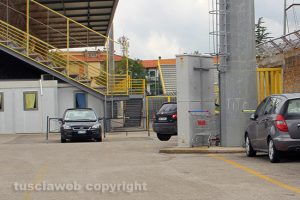 Sport - Calcio - Viterbese - Le auto dei giocatori parcheggiate all'Enrico Rocchi