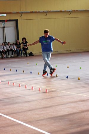 Sport - Pattinaggio - Un atleta della Stella Azzurra