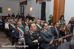 Viterbo - Prefettura - La firma del protocollo d'intesa sul contrasto alla violenza